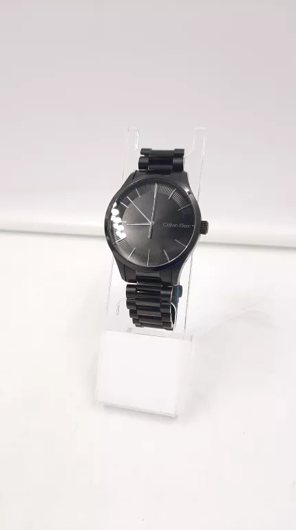 ZEGAREK CALVIN KLEIN 25200040 ICONIC BRACELET / CZARNY / WR 3 BAR