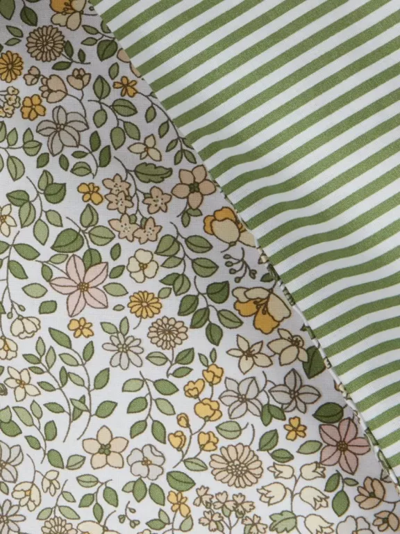 ORYGINALNY KOMPLET POŚCIELI JYSK JOSEFINE 200X220 ZIELONY