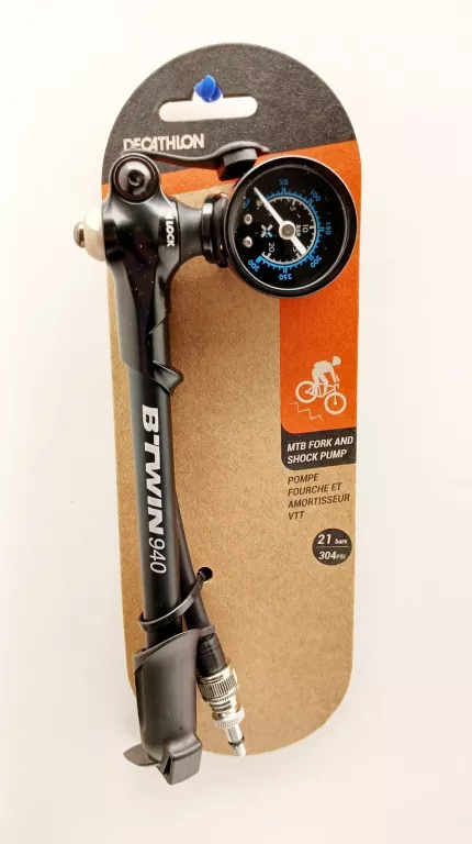 POMPKA DO AMORTYZATORA ROWEROWEGO DECATHLON BTWIN 940