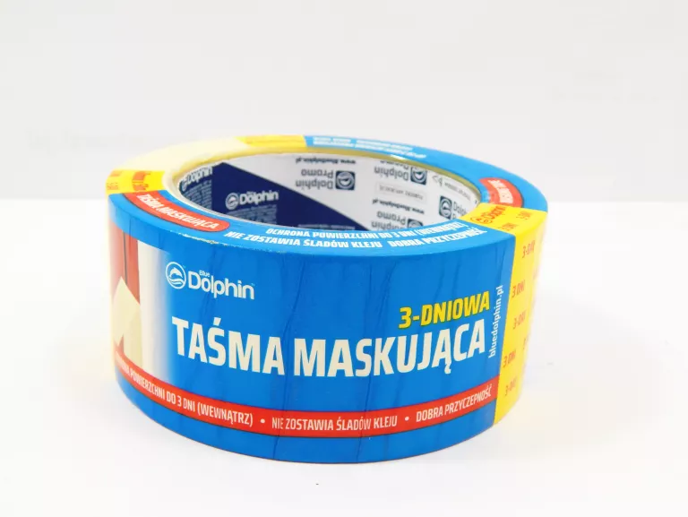 TAŚMA MALARSKA BLUE DOLPHIN 48X50 ZÓLTA