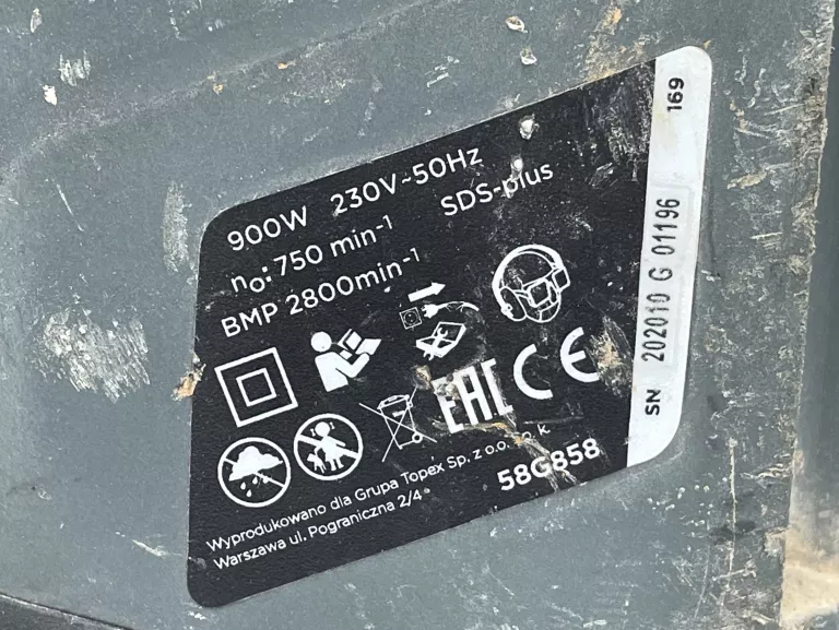 MŁOT UDAROWY GRAPHITE 58G859