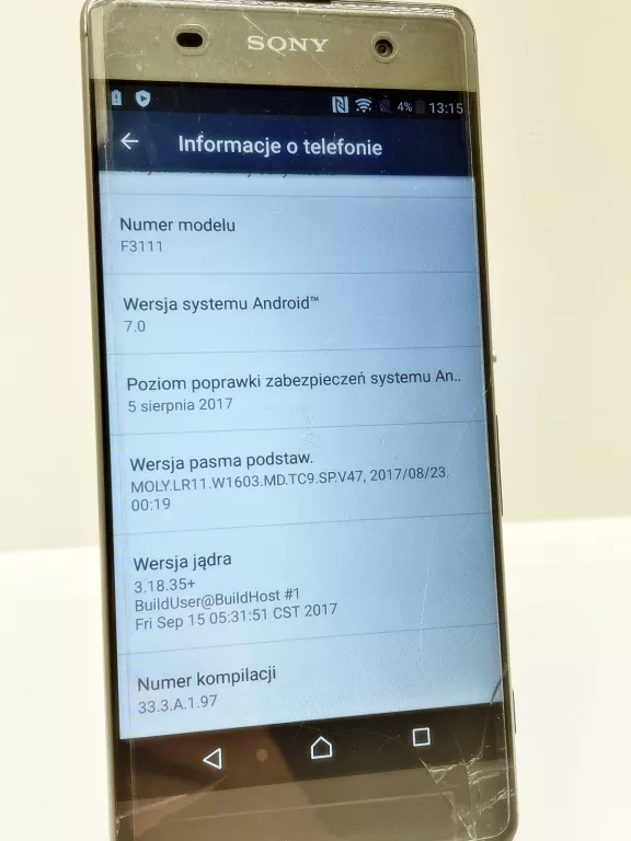 TELEFON SONY XPERIA