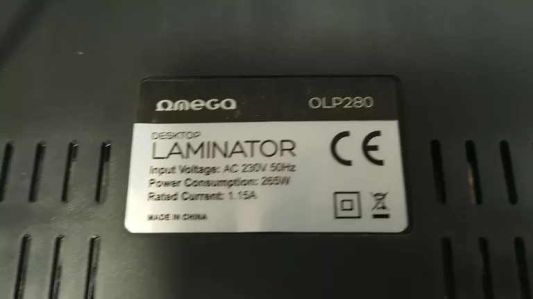 LAMINATOR OMEGA OLP 280