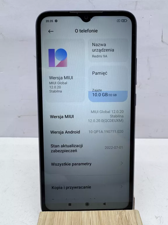 TELEFON XIAOMI REDMI 9A 2GB/32GB