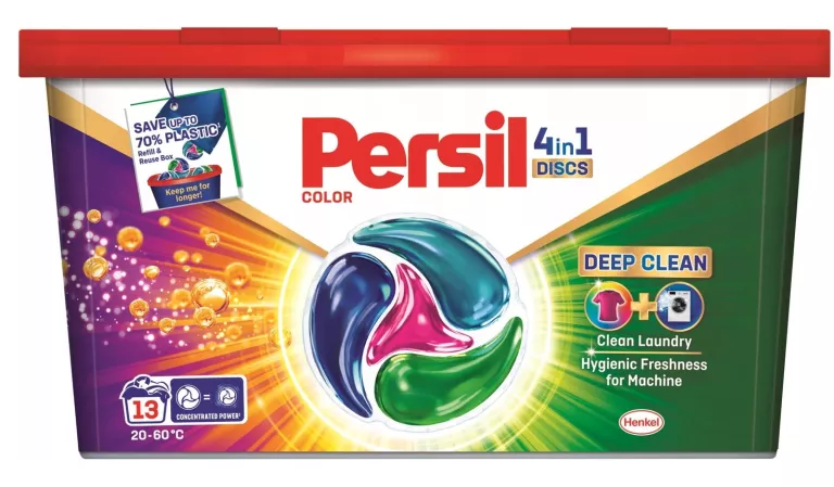 KAPSUŁKI DO PRANIA PERSIL DISCS 4 IN 1 COLOR - 13 SZT.