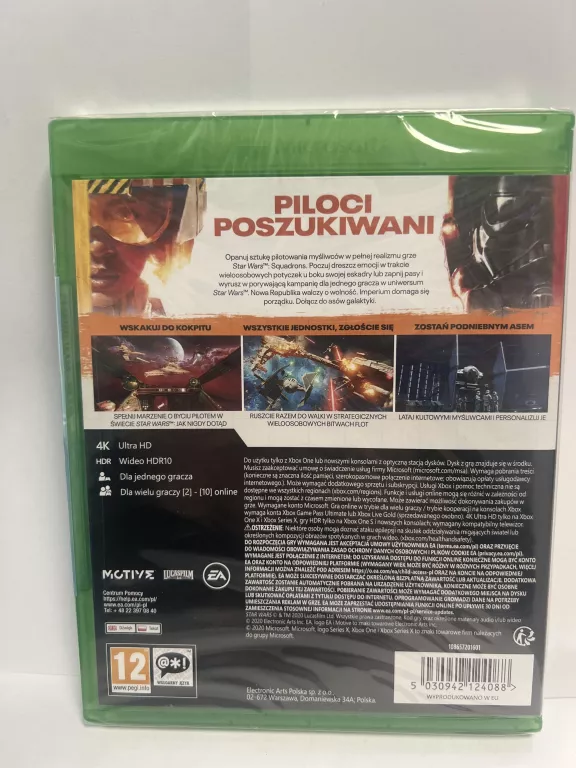 STAR WARS SQUADRONS PL - XBOX ONE / SERIES X/ FOLIA