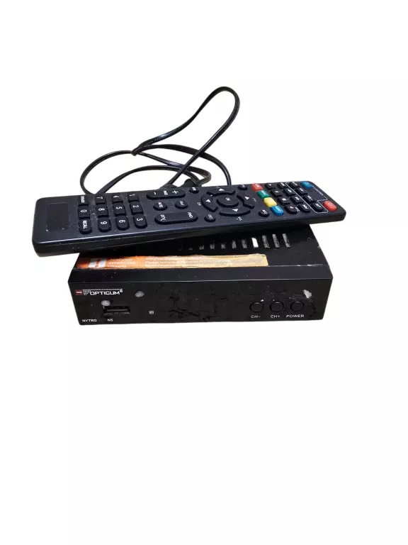 TUNER DEKODER DO TELEWIZJI NAZIEMNEJ DVB-T2 OPTICUM NYTRO BOX NS