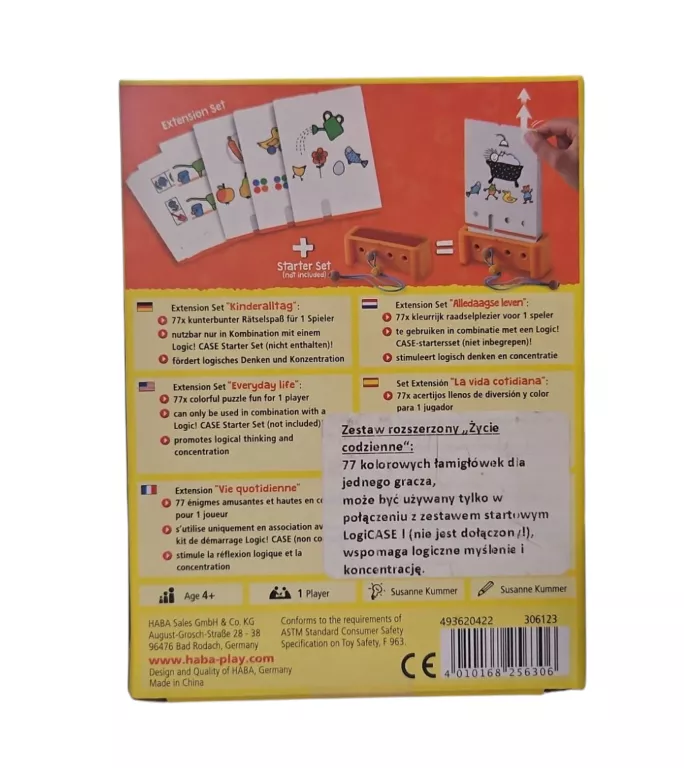 HABA LOGIC!CASE CODZIENNOŚĆ ZESTAW UZUPEŁNIAJĄCY+4