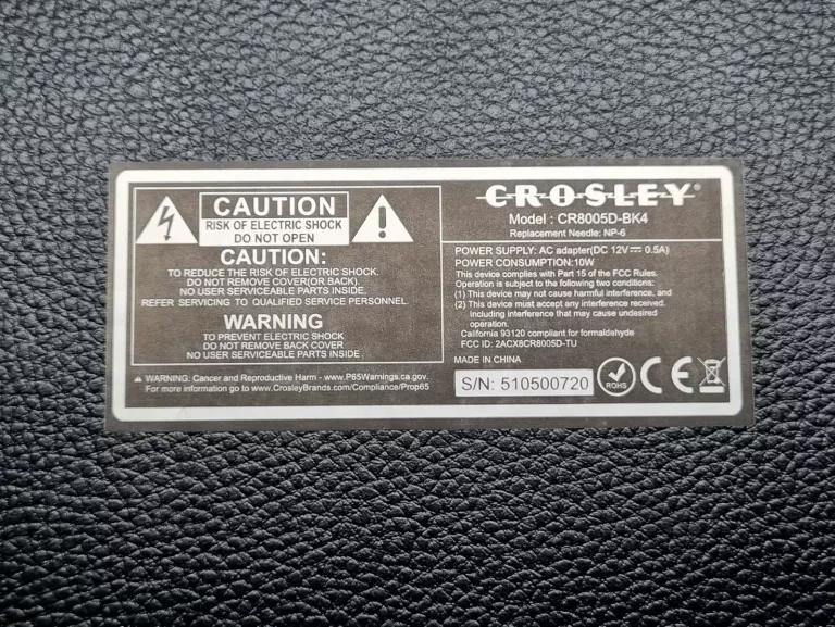 CROSLEY GRAMOFON WALIZKA