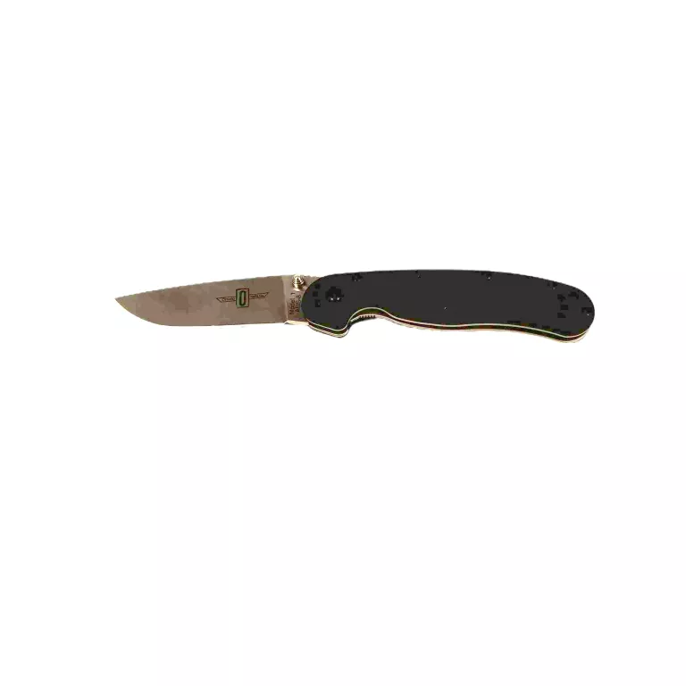 NÓŻ SKŁADANY ONTARIO RAT-1 FOLDER BLACK Z KLIPSEM