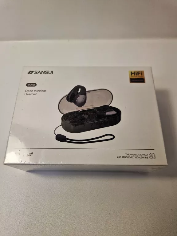 SŁUCHAWKI BLUETOOTH SANSUI W90 ZESTAW IDEAŁ POWYSTAWOWE