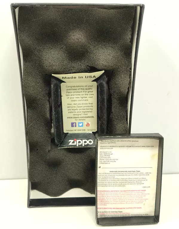 ZAPALNICZKA BENZYNOWA ZIPPO