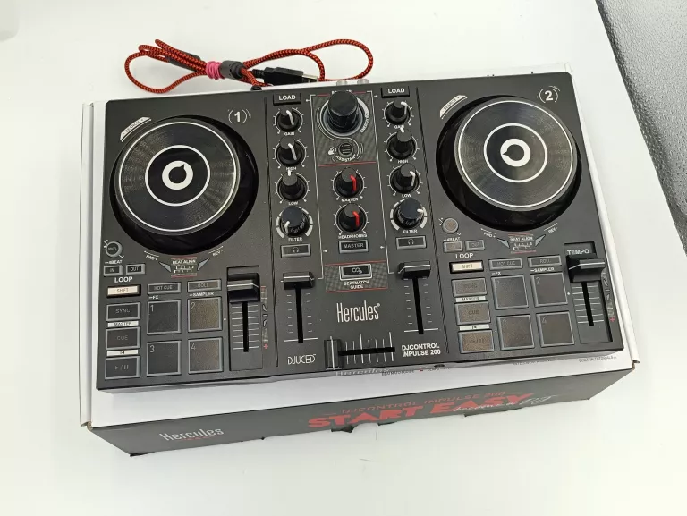 HERCULES DJCONTROL INPULSE 200 MK2 - KONTROLER DJ