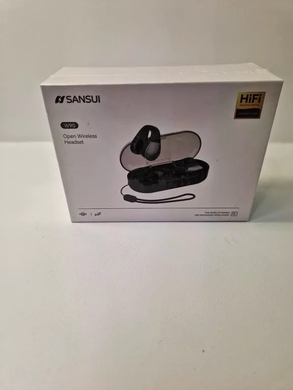 SŁUCHAWKI BLUETOOTH SANSUI W90 ZESTAW IDEAŁ POWYSTAWOWE