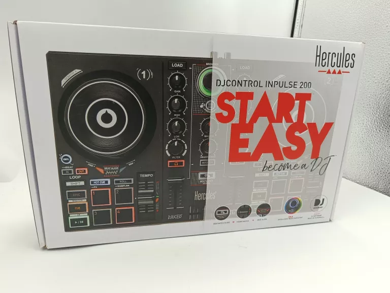 HERCULES DJCONTROL INPULSE 200 MK2 - KONTROLER DJ
