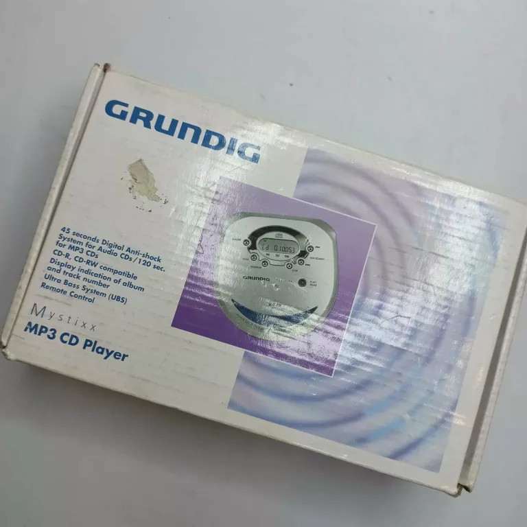 DISCMAN GRUNDIG MP3 CD PLAYER