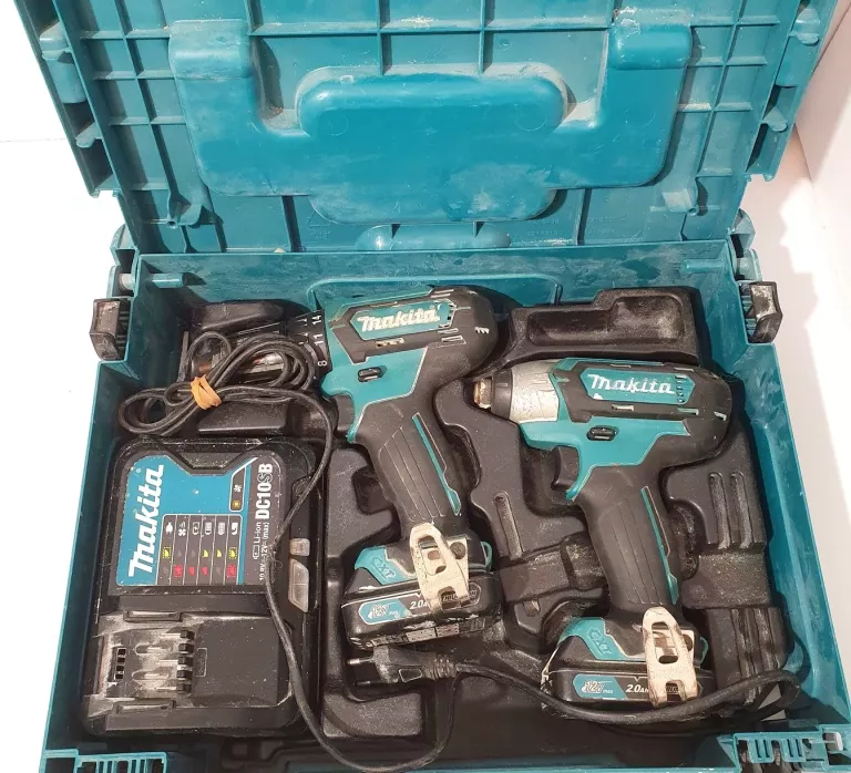 ZESTAW MAKITA CLX224SAJ WKRĘTARKA DF333D+ ZAKRĘTARKA TD110D