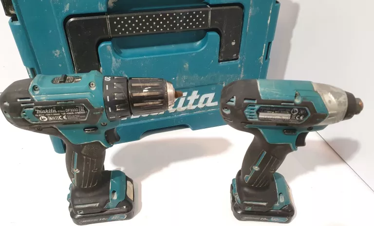 ZESTAW MAKITA CLX224SAJ WKRĘTARKA DF333D+ ZAKRĘTARKA TD110D