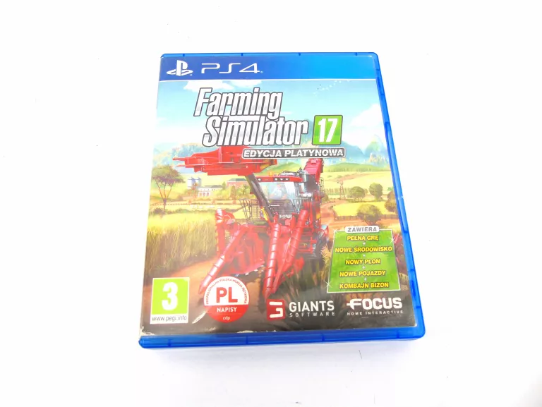 GRA NA PS4 FARMING SIMULATOR 17