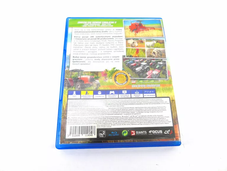 GRA NA PS4 FARMING SIMULATOR 17