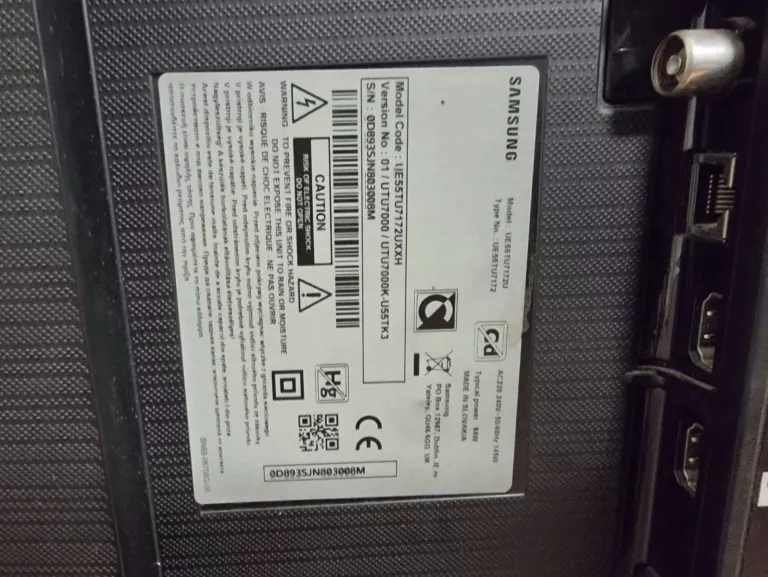TELEWIZOR LED SAMSUNG UE55TU7172 55 CALI 4K UHD PILOT