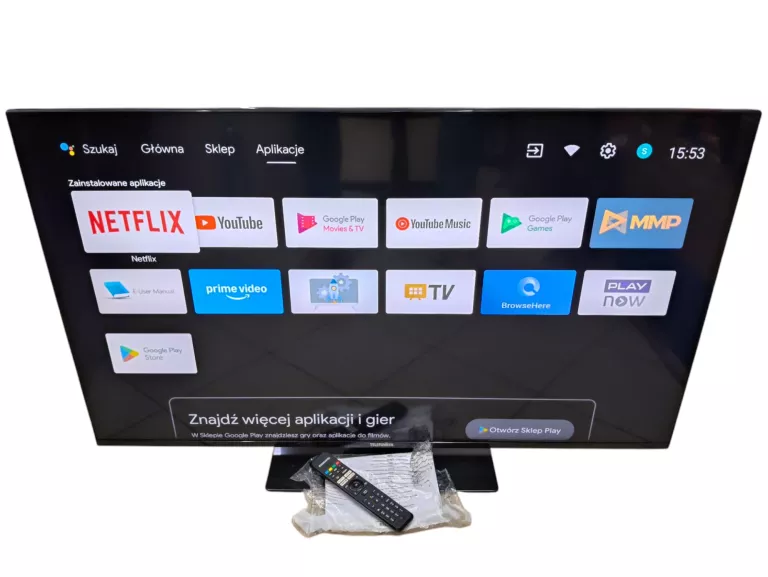 TELEWIZOR SMART TV LED 50" TELEFUNKEN D50V950M2CWH 4K HEVC HDR ANDROID