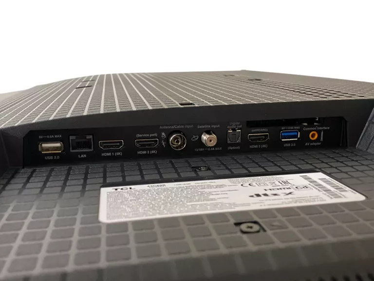 TELEWIZOR TCL 43C69B 43" QLED 4K DVB-T2/HEVC / H.265, DVB-C, DVB-S2