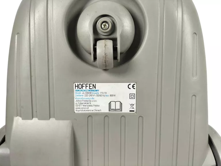 ODKURZACZ HOFFEN JL-H3008 RURA SZTYL KOŃCÓWKA