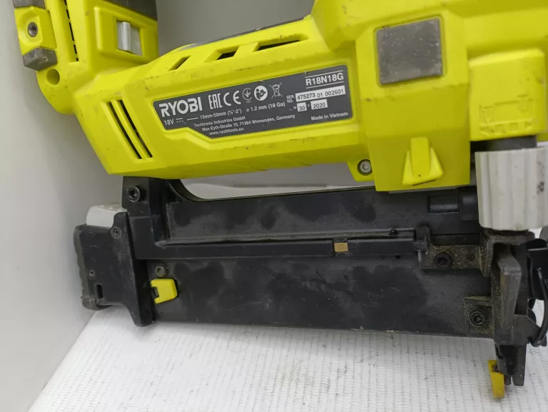 GWOŹDZIARKA RYOBI R18N18G + BATERIA/ŁADOWARKA