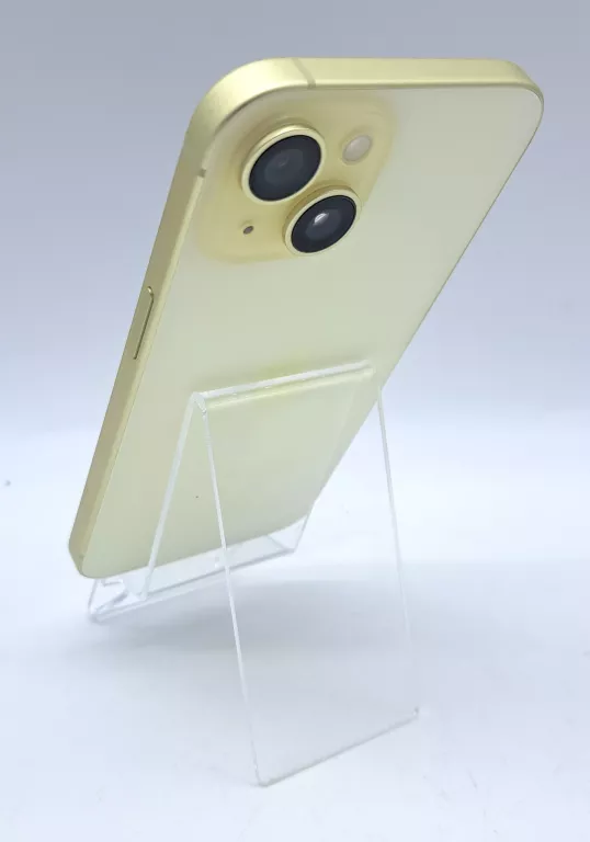 TELEFON IPHONE 15 128GB ZÓŁTY | PUDEŁKO