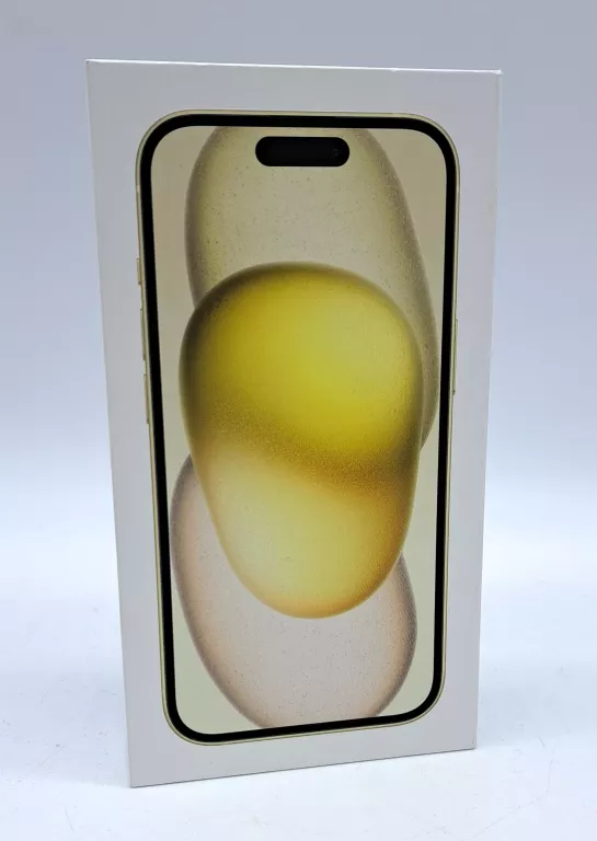 TELEFON IPHONE 15 128GB ZÓŁTY | PUDEŁKO