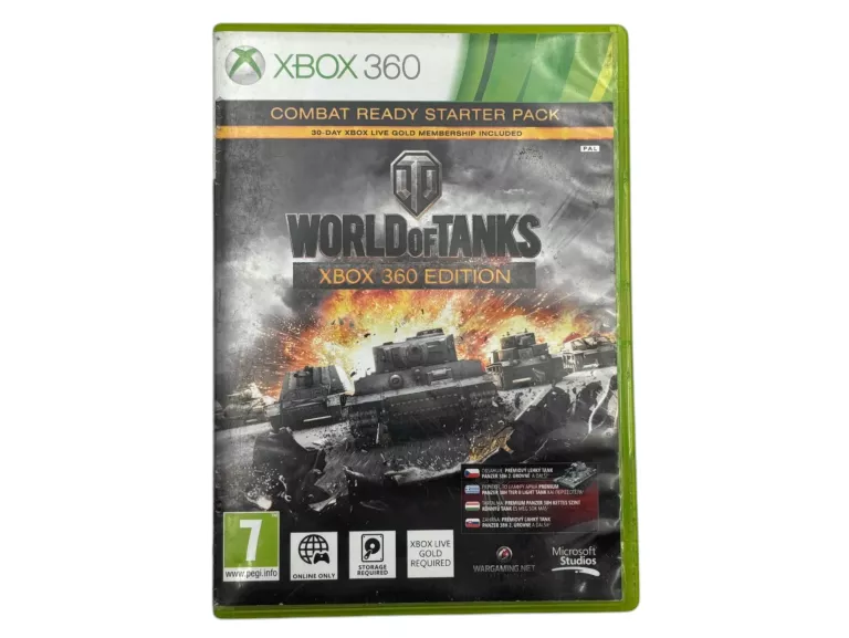 GRA WORLDOFTANKS XBOX 360 EDITION