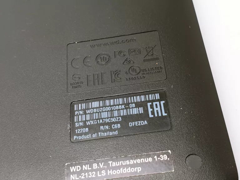 DYSK ZEWNĘTRZNY 1TB WD ELEMENTS + KABEL