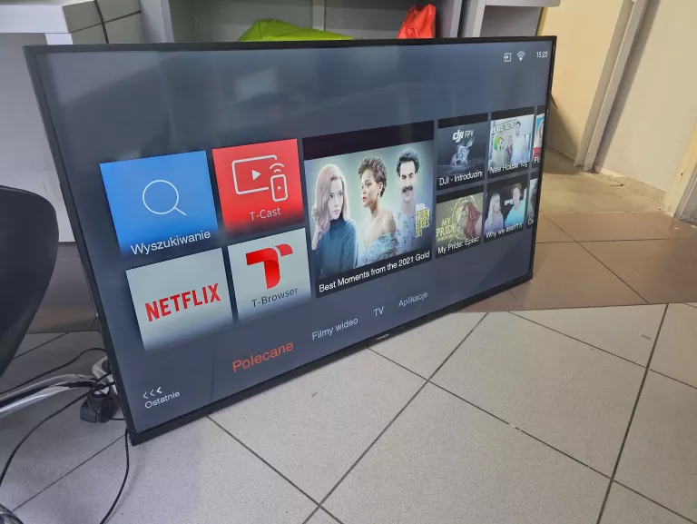 TELEWIZOR THOMSON 55UG6300 SMART + PILOT, NÓŻKI