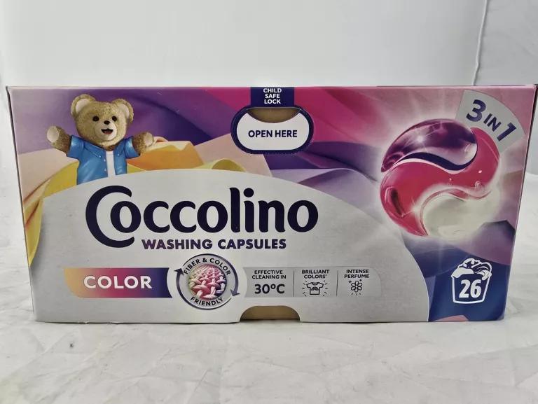 COCCOLINO WASHING CAPSULES COLOR 26SZT