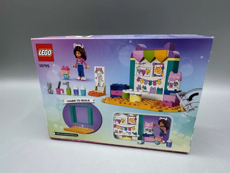 LEGO 10795 KOCI DOMEK GABI PRACE RĘCZNE Z TEKTURZĄTKIEM