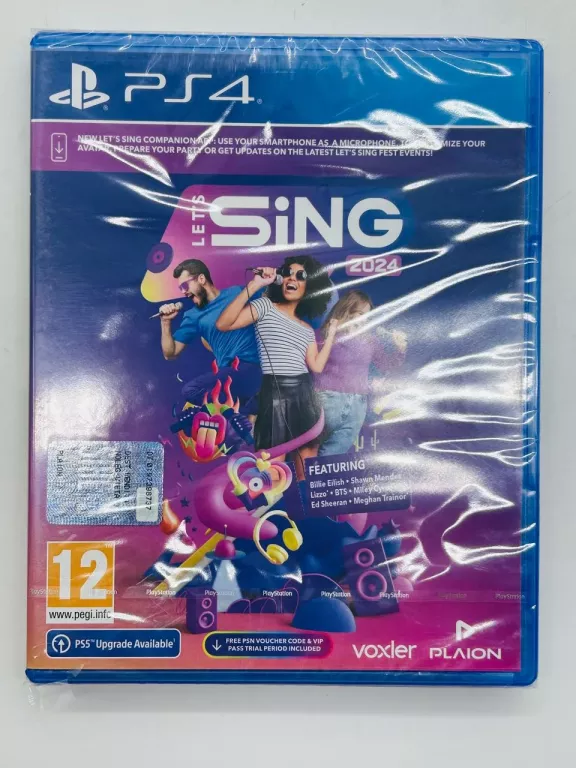 GRA NA PS4 LET'S SING 2024 FOLIA