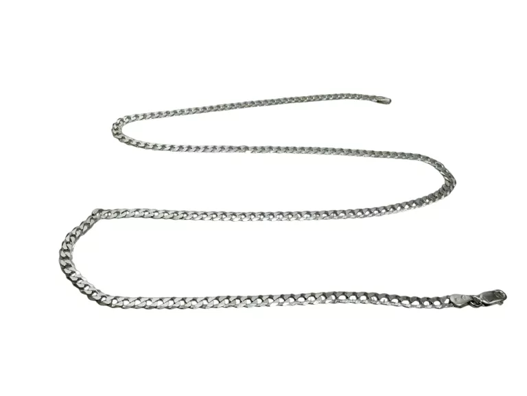 SREBRNY ŁAŃCUSZEK PANCERKA PR:925 W:10,16G DŁ:55CM
