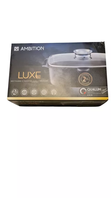 AMBITION LUXE BRYTFANA Z POKRYWKĄ