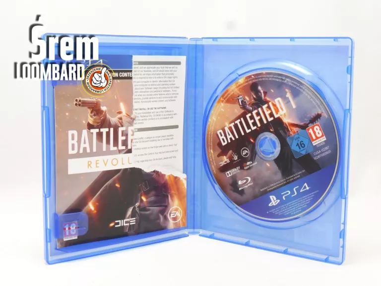 GRA BATTLEFIELD REWOLUCJA PS4, DB STAN!