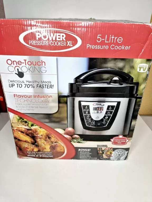 SZYBKOWA ELEKTRYCZNY KOMBIWAR POWER PRESSURE COOKER XL PPC770 5L