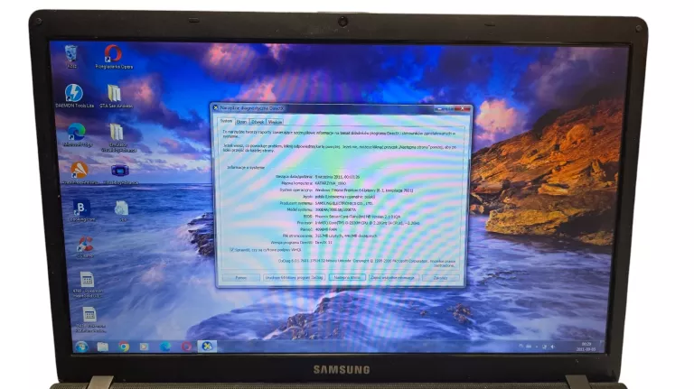 LAPTOP SAMSUNG NP300E7A 4GB/WIN7/I3/GT520MX/500GB + ZASILACZ