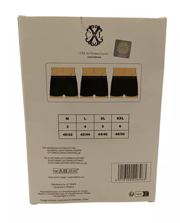BOKSERKI CXL BY CHRISTIAN LACROIX 3 PARY XL