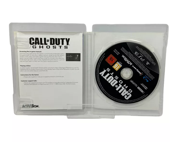 GRA CALL OF DUTY GHOSTS PS3