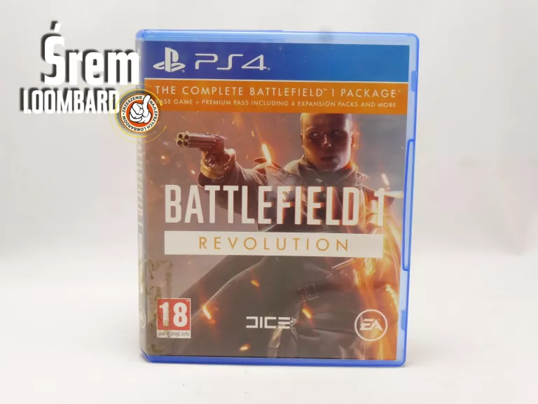 GRA BATTLEFIELD REWOLUCJA PS4, DB STAN!