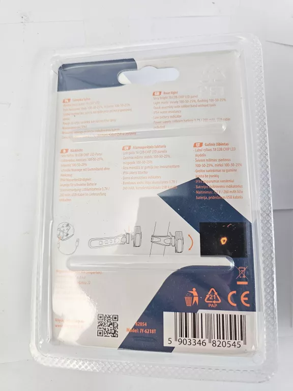 LAMPKA ROWEROWA TYLNA CHIPS LED PROFEX