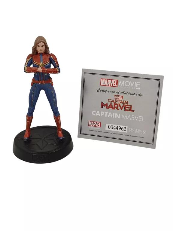FIGURKA DEAGOSTINI MARVEL MOVIE COLLECTION KAPITAN MARVEL #15 + GAZETKA