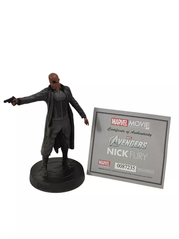 FIGURKA DEAGOSTINI MARVEL MOVIE COLLECTION NICK FURY #38 + GAZETKA