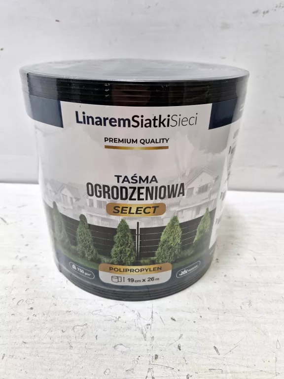 TAŚMA OGRODZENIOWA SELECT 19CMX26M 750G