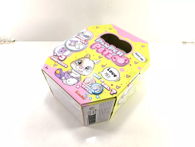 PAMPER PETZ PIESEK HUSKY PIJE SIKA PIELUSZKOWY GANG 20 CM + BUTELKA SMOCZE
